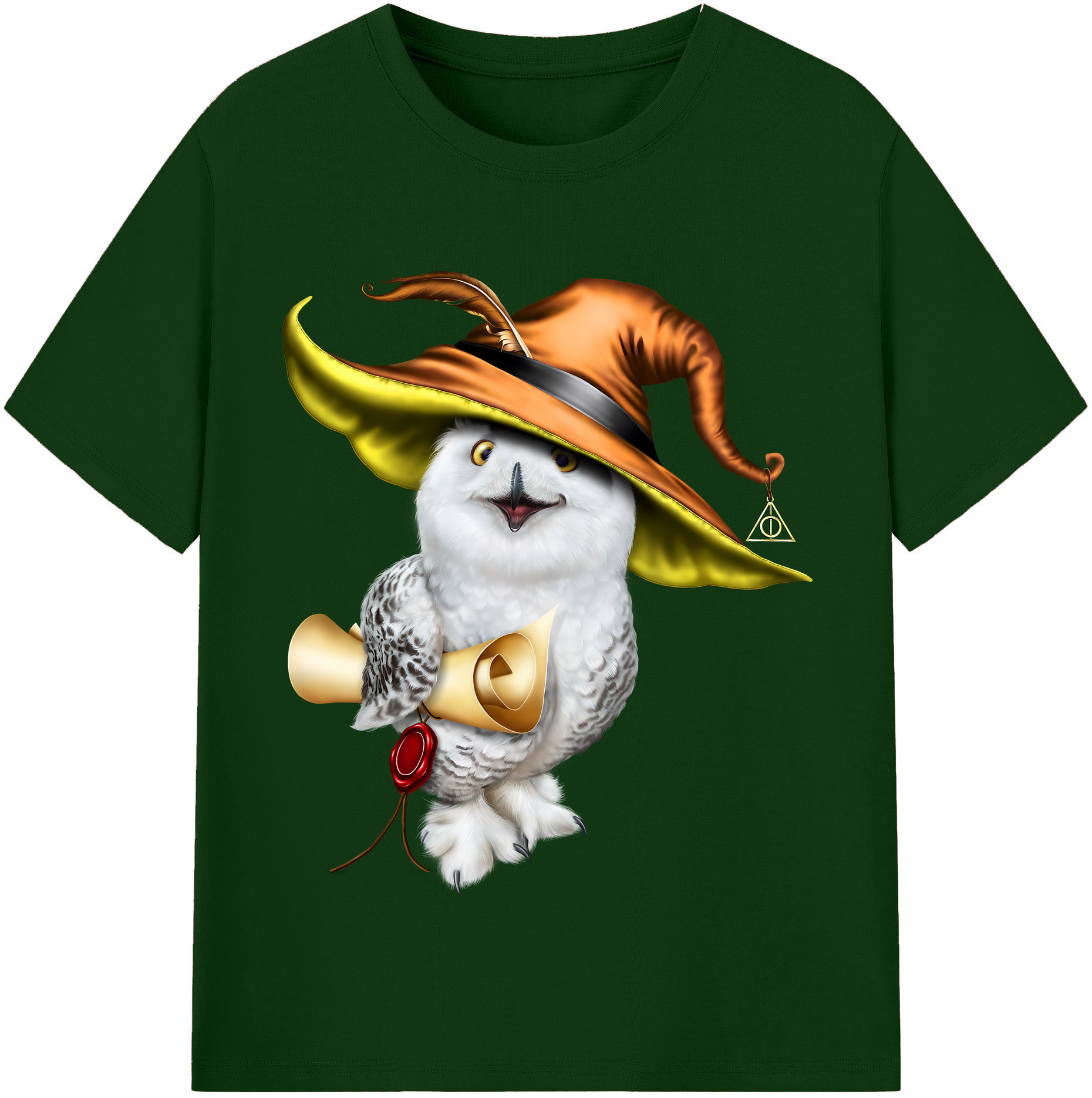 （画像用） Harry Potter ハリー・ポッターシリーズ 綿100％半袖Tシャツ（フロントプリント）